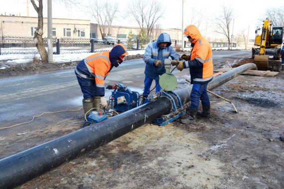 «Росводоканал Оренбург» продолжает ремонт сетей областного центра
