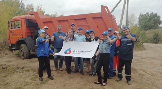 «Росводоканал Оренбург» стал участником акции «Нашим рекам – чистые берега!»