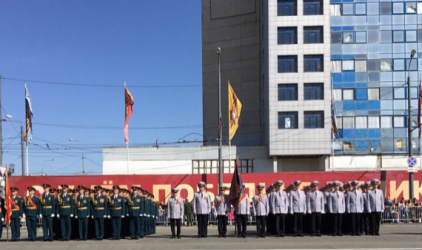 В Оренбурге закончился Парад Победы