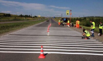 На дорожную разметку в Оренбурге в год тратят 4 млн рублей