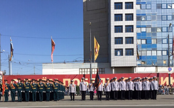 В Оренбурге закончился Парад Победы