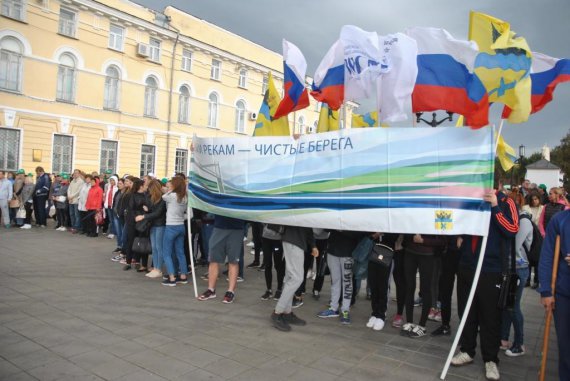 22 сентября в Оренбурге прошла общегородская экологическая акция «Нашим рекам – чистые берега!»