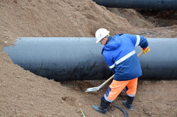 «Росводоканал Оренбург» ведёт капитальный ремонт водоводов первого подъёма Южно-Уральского водозабора
