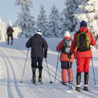 В Оренбурге на горе Качкарка открыта новая освещенная лыжная трасса